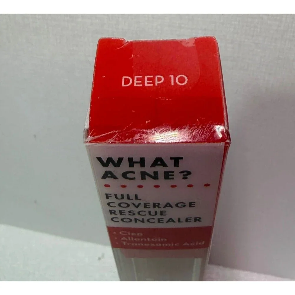 The Crème Shop – “What Acne?” Full Coverage Rescue Concealer (Deep 10)